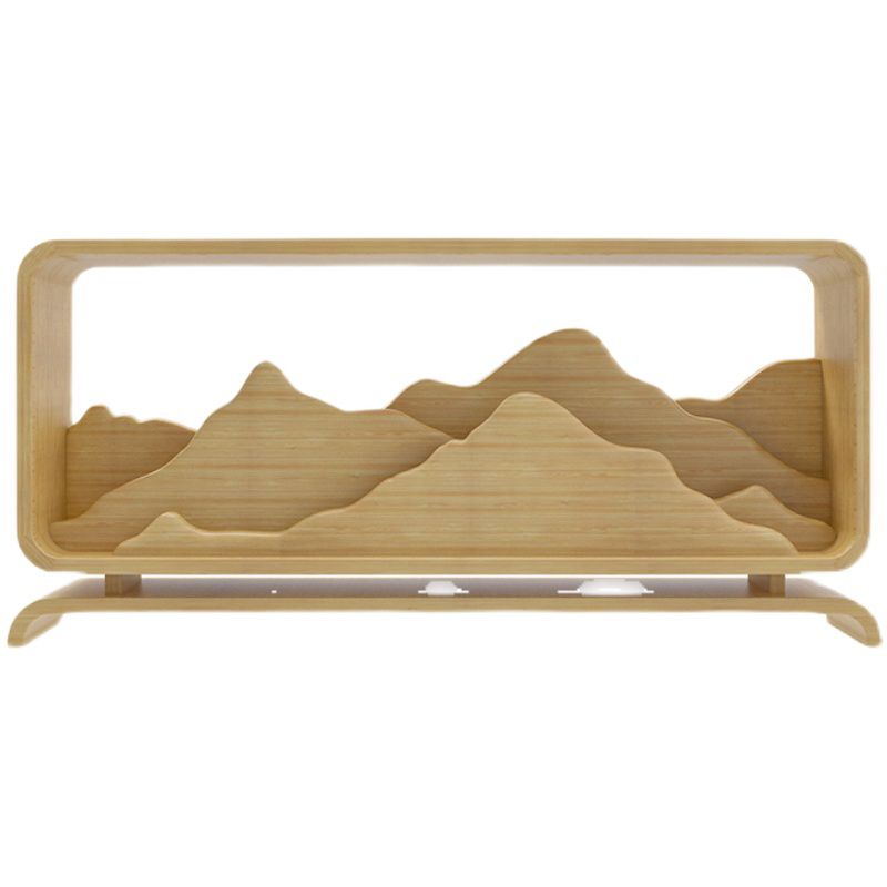 Rectangle Shape Contemporary Console Table Solid Wood Console Sofa Table