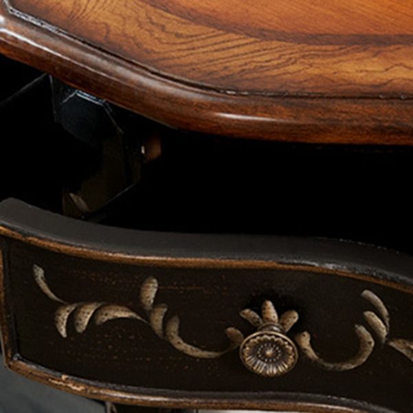Victoria Wooden Console Table Free Form Console Sofa Table for Hall
