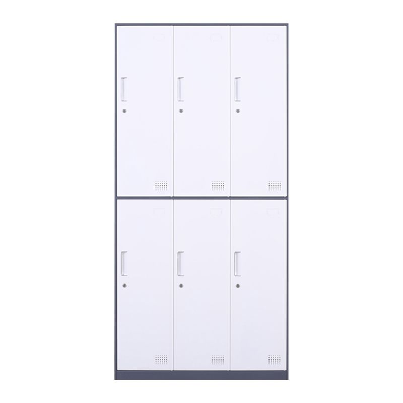 Metal Hinged Wardrobe Cabinet Contemporary Wardrobe Armoire for Home