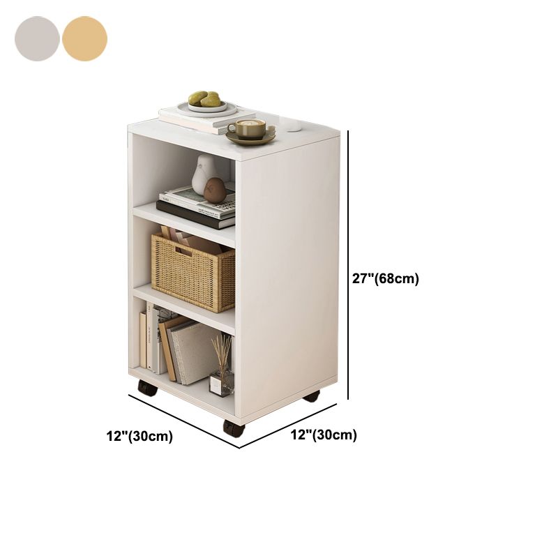 Modern Standard Bookcase Engineer Wood Bookshelf for Home Office