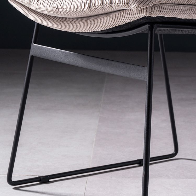 Silla contemporánea que cena las sillas sin brazos con las piernas del metal para la cocina