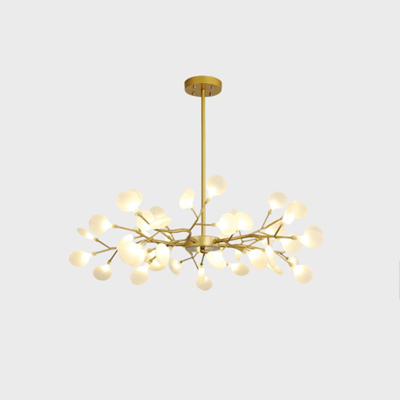 Contemporary Chandeliers Round Chandelier Light Fixtures Metal Chandelier