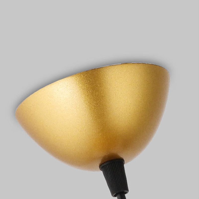 Moderner einfacher Stil 1 hellweiß/schwarz/gold/grau LED -Anhänger Beleuchtung für das Restaurant