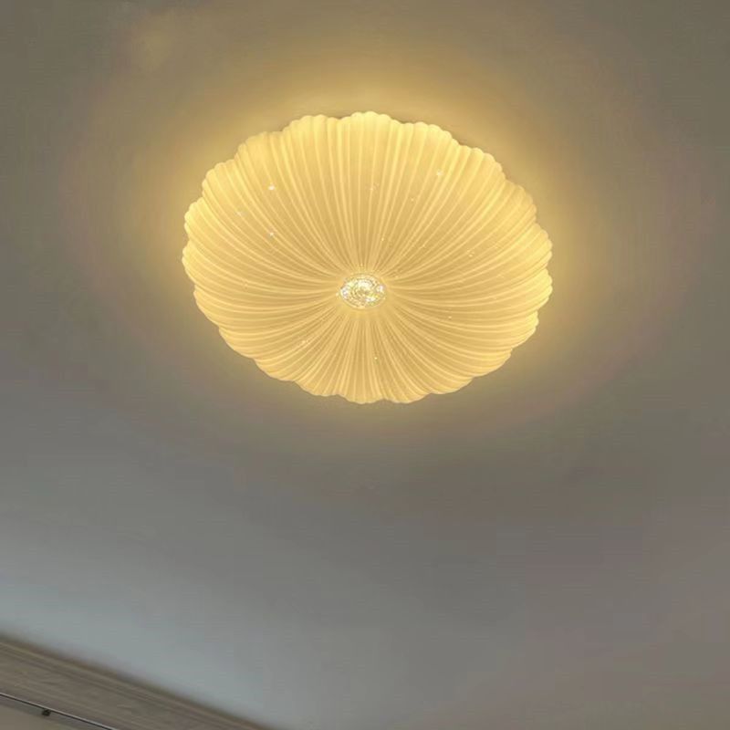 Round LED Ceiling Light Modern Ceiling Mount Light with Acrylic Shade for Kid's Room