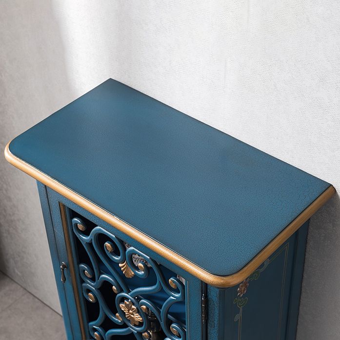 1- Door Wooden Cabinet, Rectangle Accent Cabinet with Drawers