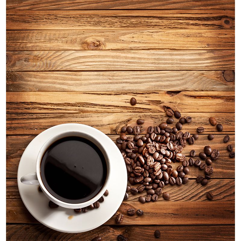 Soft Color Coffee Wall Mural Eco-friendly Modernism Commercial Use Wall Decoration