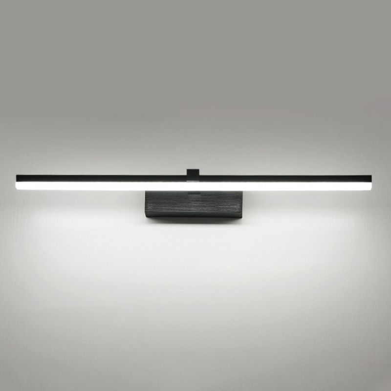 Modern Style Mirror Cabinet Bathroom Wall Lights Metal Linear Shade LED Ambient Vanity Lighting