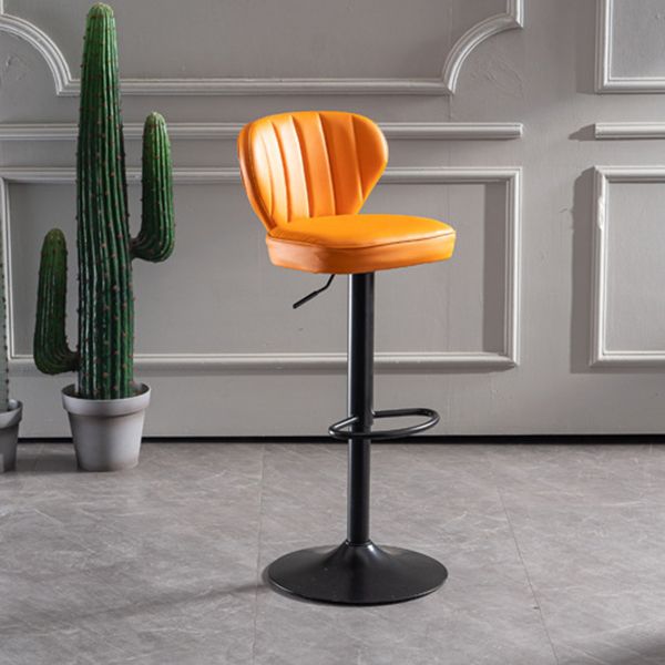Modern Liftable Bar-stool Metal Counter Bar Stool with Metal Legs for Restaurant