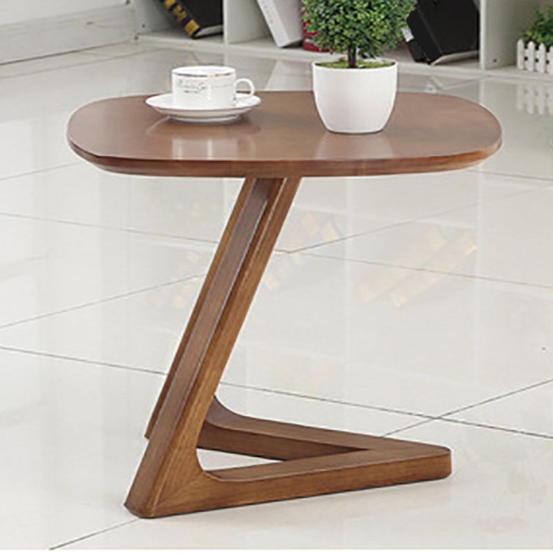 19.69 inch Wide Scandinavian Sofa Side Accent Table Solid Wood Side End Table