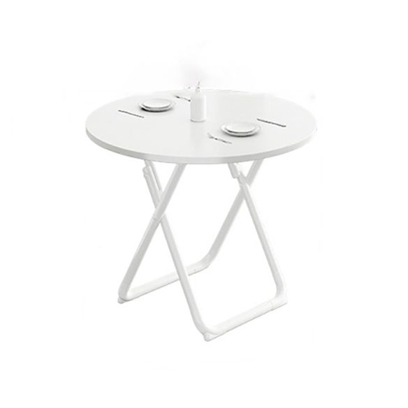 Contemporary Wood Top DiningRoomSet Foldable Dining Table Furniture for Dining Room