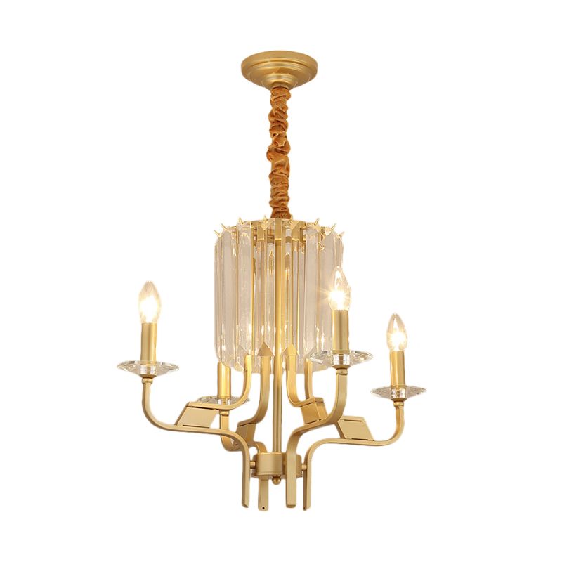 4/6/8 LUCI BRASSAGGIO BRASCHIO LUMINA VINTAGE VINTAGE METALLIC BAMPA LAMONO APPUGGIO LAMPAGNO CON Crystal DECO