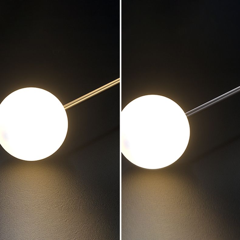 Designer Style Globe Chandelier Light Fixtures Multi-Head Suspension Pendant Lamps for Living Room