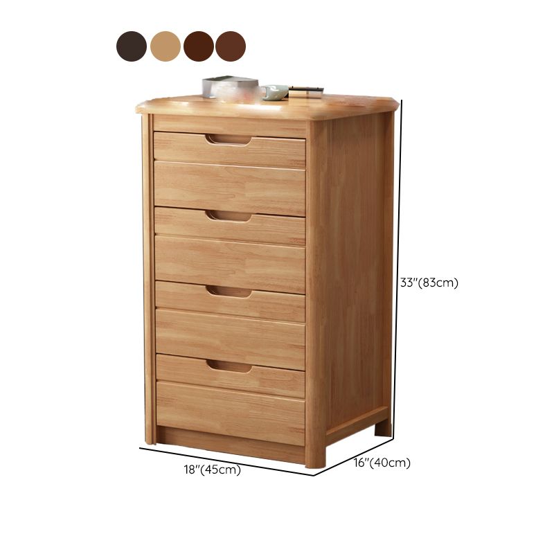 15.6-inch Width Modern Storage Chest Solid Wood Storage Chest Dresser