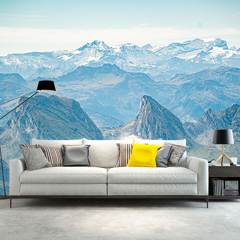 Scene Mountain Contemporary Mural Horizontal Photography Bedroom Wall Mural