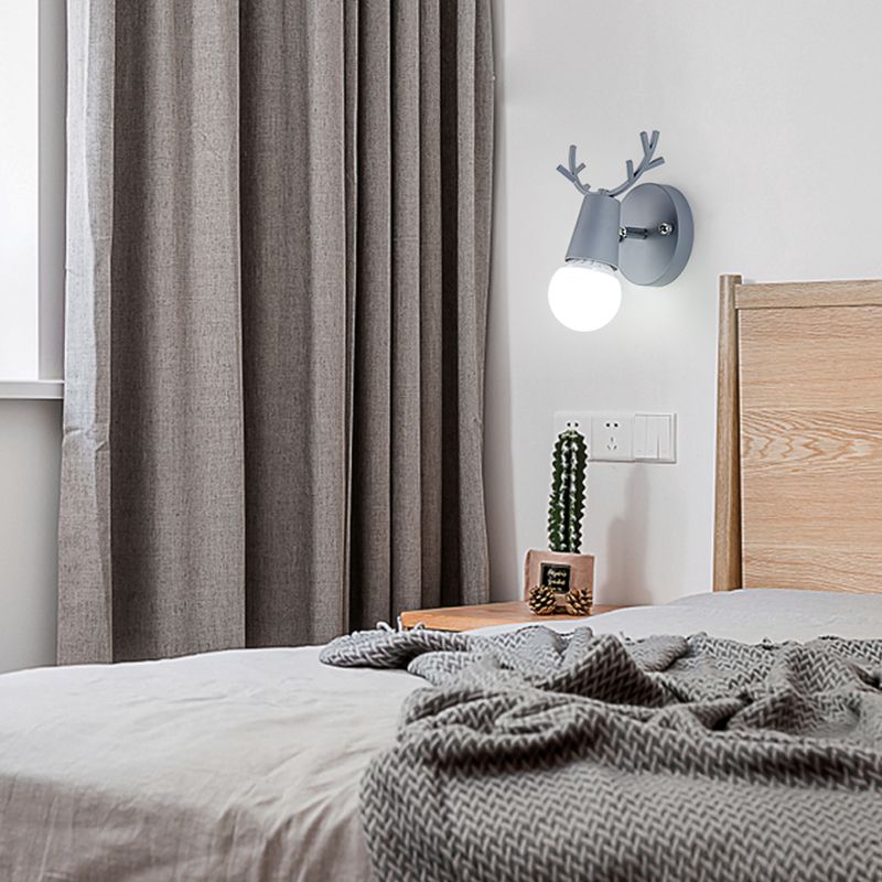 Accesorios de iluminación de pared geométrica de estilo de metal de estilo moderno 1 lámparas de pared de luz