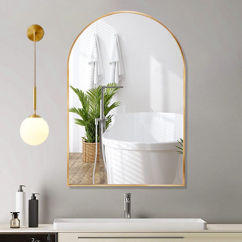 Postmodern Ball Shape Vanity Light with Glass Shade for Shower Room