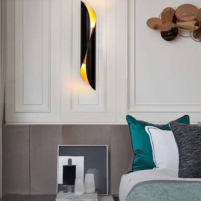 Postmodern Metal Shade Wall Mounted Lamp Simplicity Wall Sconce for Sitting Room