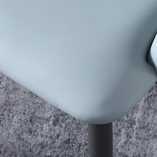 Silla de comedor de metal moderna, silla de comedor tapizada de tela de lino para uso en restaurantes