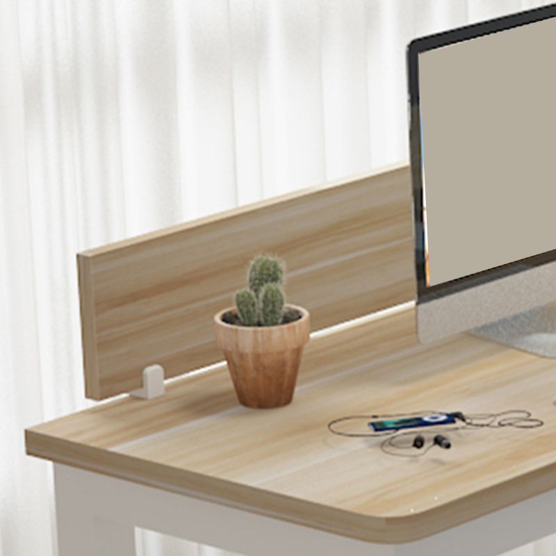 Industrial Office Desk Manufactured Wood L-Shape 29.25 Inch H Writing Desk