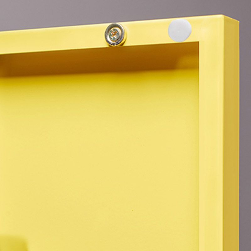 Modern Wardrobe Armoire with Adjustable Shelves Steel Wardrobe Cabinet