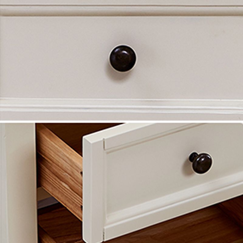 Knobs Standard Accent Chest Cherry Storage Cabinet with 5/6/7 Drawers