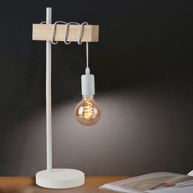 1 lampe de chevet de nuit globale légère lampe de nuit en métal moderne pour chambre