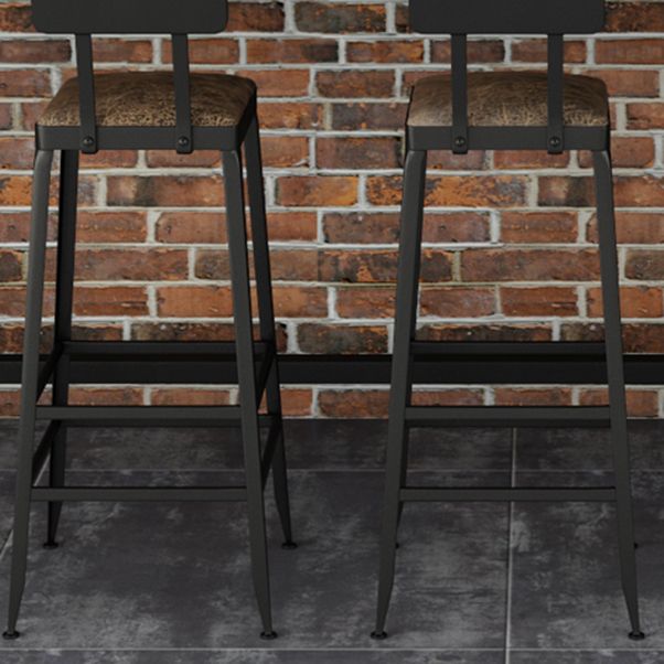 Industrial Bar Table Set 1/6/11 Pieces Solid Wood Counter Table with Upholstered Stools