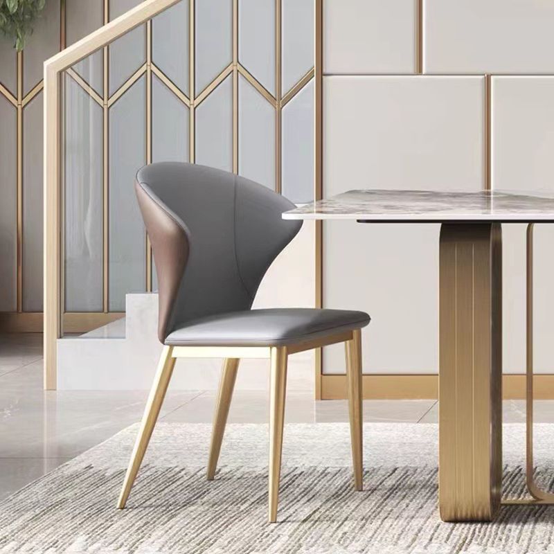 Contemporary Dining Set Stone 1/4/7 Pieces Dining Furniture for Home