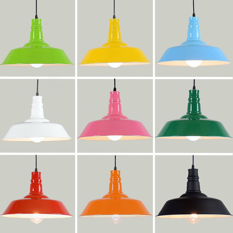 1 leichte Scheunendecke Anhänger Industrial Style Metal Hanging Leuchten für das Restaurant