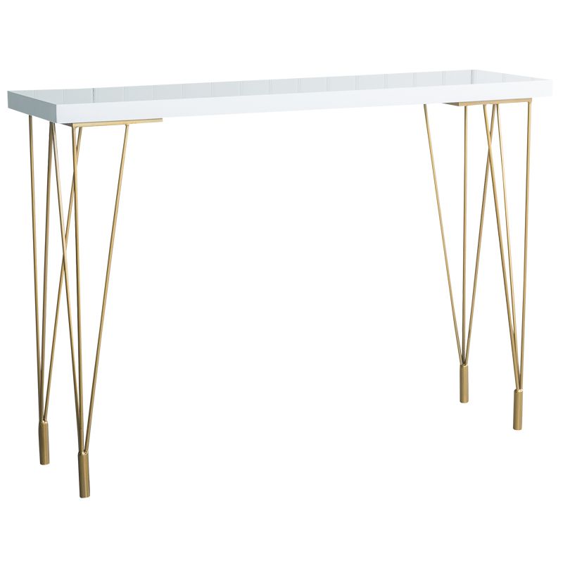 Solid Wood Bar Table Set Glam Rectangle 1/3/5 Pieces Pub Table Set