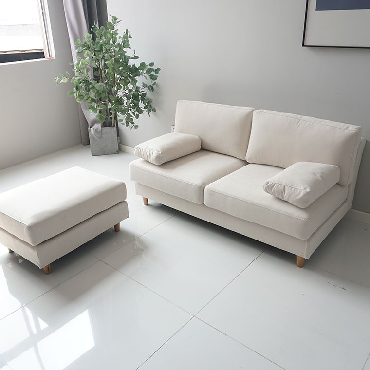 Contemporary Cushions Pillow Top Arm Stationary Living Room Sofa
