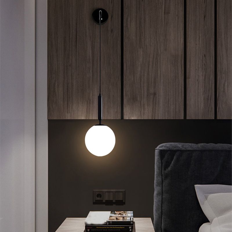 Glas kugelförmige Wandlampen zeitgenössische 1 leichte Wandleuchte Leuchten