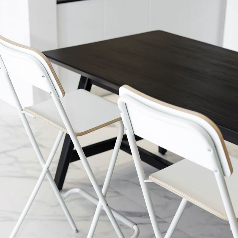 Nordischer Stahl einfacher Klappstange 29 "H Birch Tallhocker, 1 Stück