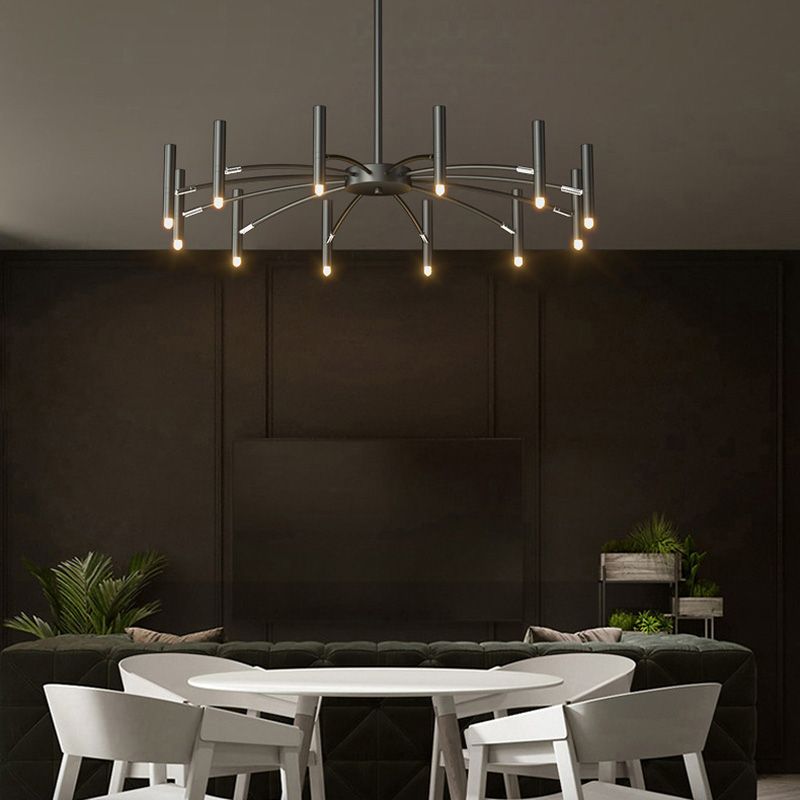 2 kleur optioneel hangende kroonluchter minimalistische ophanging licht voor woonkamer eetkamer