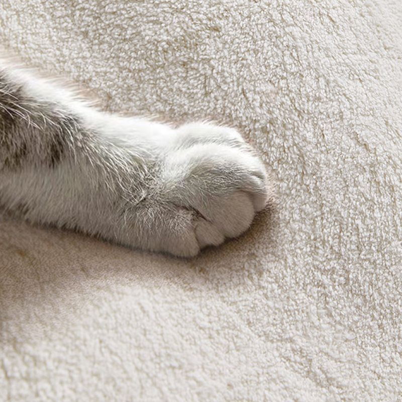 Color Mixed Simplicity Area Rug Polyester Color Block Rug Stain Resistant Indoor Rug for Living Room