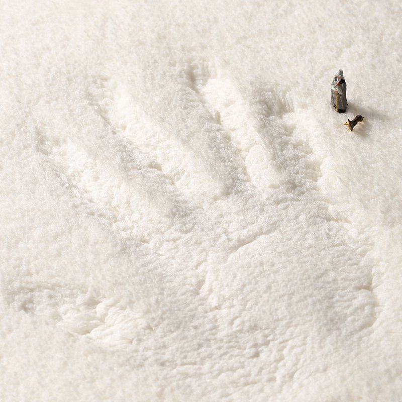 Pink Modern Rug Polyester Gradient Pattern Rug Washbale Rug for Home Decor