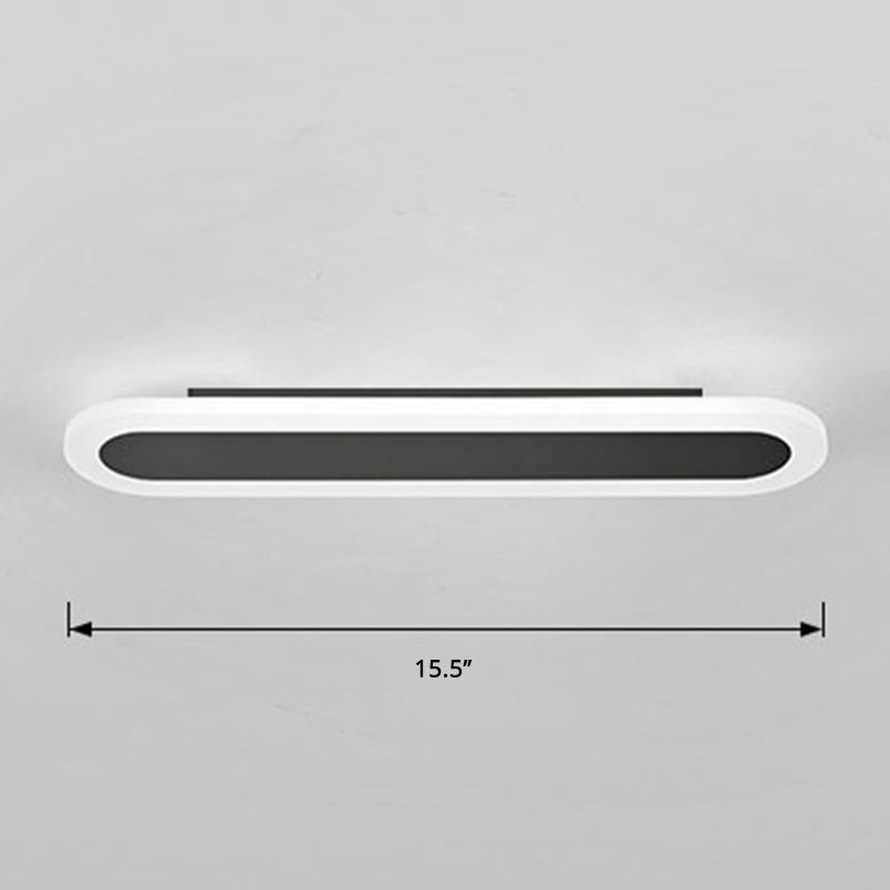 Acrylstange geformte Wandbeleuchtung Nordischer LED -Oberflächenwand -Wandleuchte für Korridor