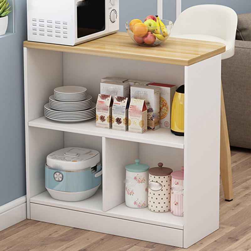 Modern Style Rectangle Wood Bar Height Pub Table for Kitchen