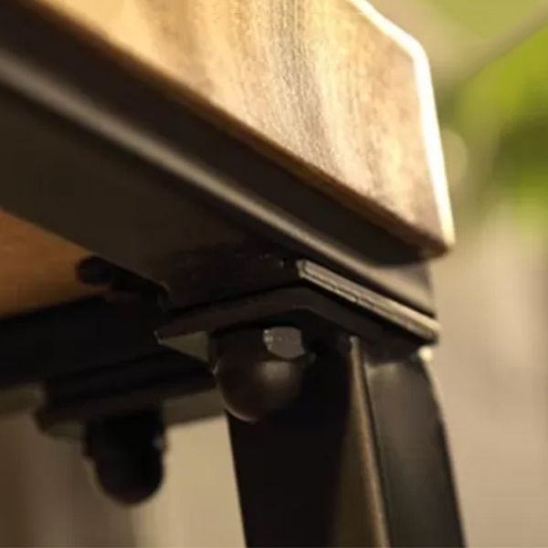 Modern 1/6/11 Pieces Bar Table Set Rectangle Pine Wood Counter Table with High Stools