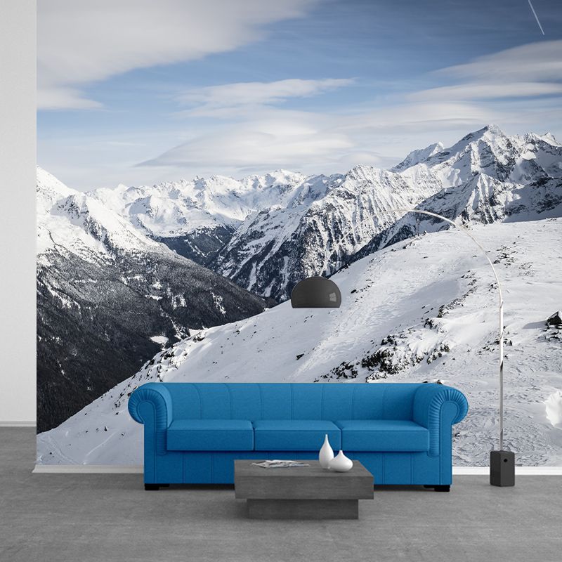 Mountain Sand in Taufers Wall Mural Customized Modern Wall Covering for Bedroom