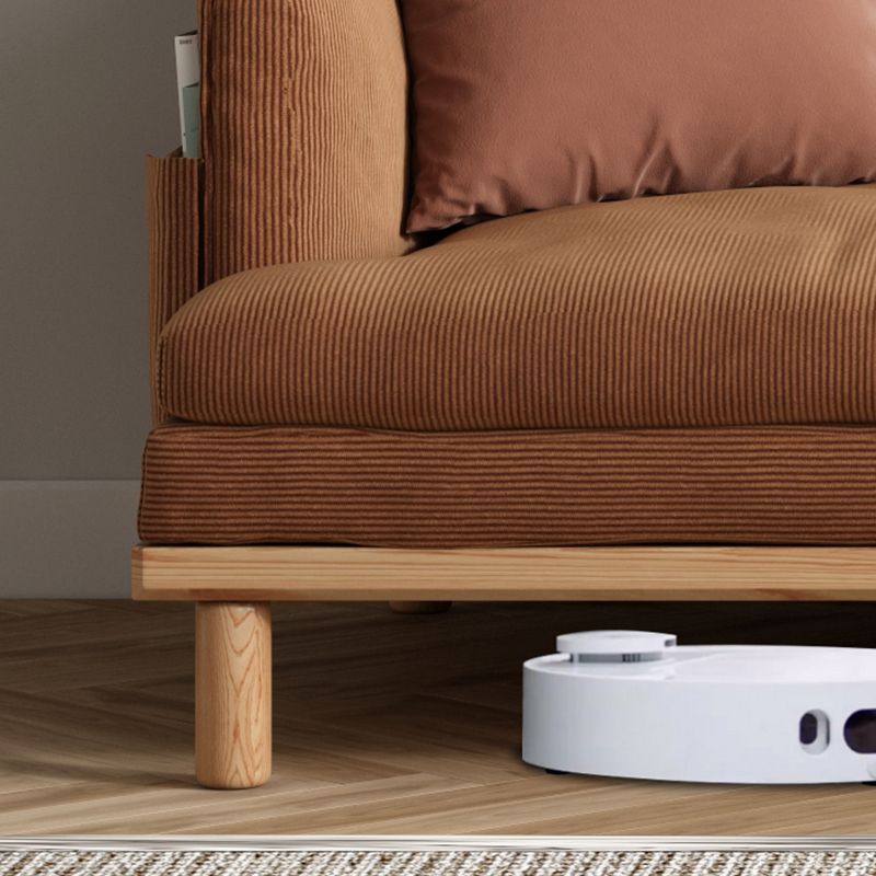 Velvet bank 35 "W verzonken armbank met opslag voor woonkamer