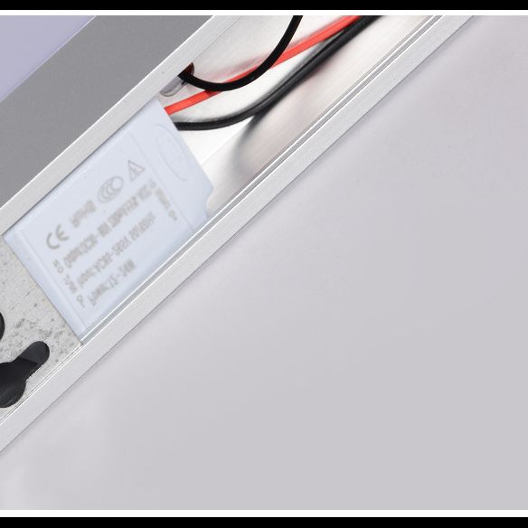 Rifini di illuminazione rettangolo di vanità moderne sconde di vanità acriliche in stile minimalista