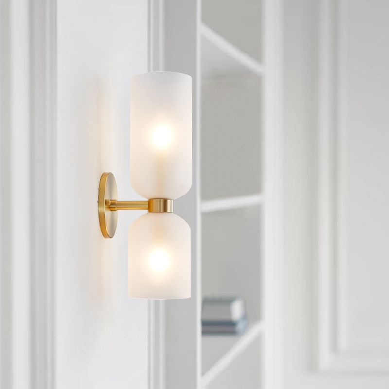 Moderne Stil schattierter Leuchten Leuchten Glas Schlafzimmer Wandbeleuchtung für Schlafzimmer