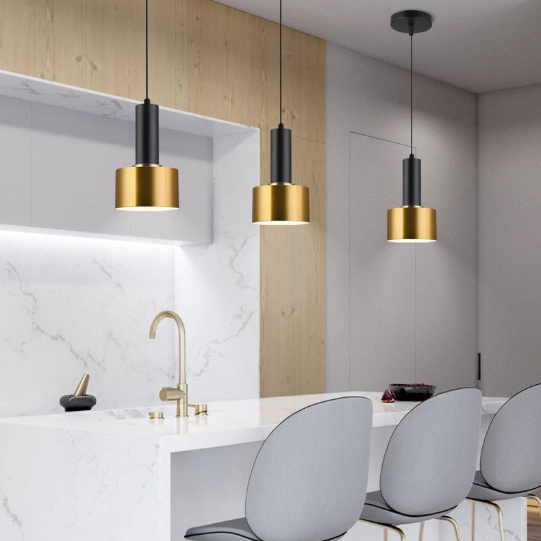 Postmodernism Grenade Shaped Pendant Metal 1-Light Dinner Suspension Light Fixture