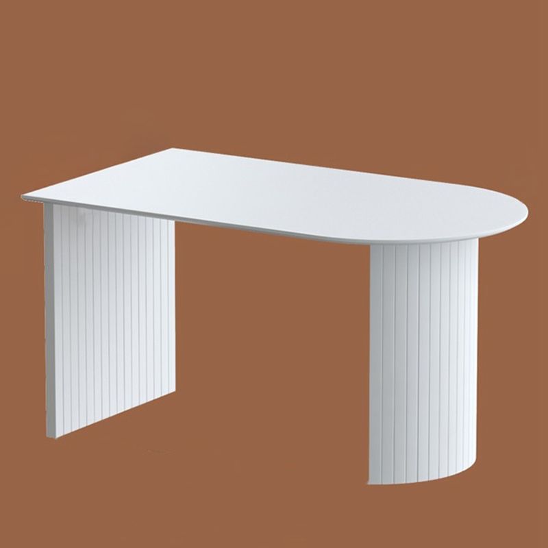 Mesa de comedor contemporánea de madera maciza mesa de mármol de mesa de comedor para comedor y cocina