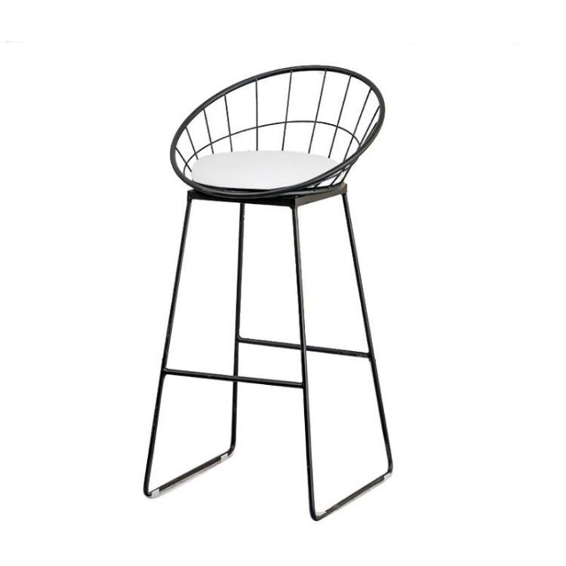 Modern Bar Table Set 1/3 Pieces Faux Marble Counter Table with Upholstered Stools