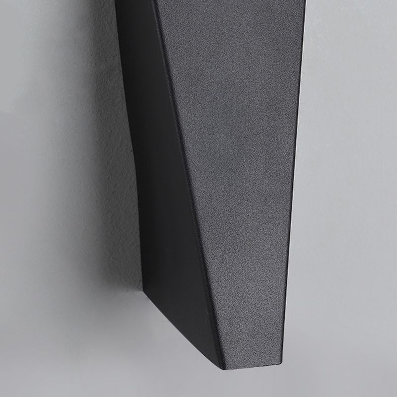 Éclairage mural en métal de forme géométrique moderne 2 lumières Éclairage mural