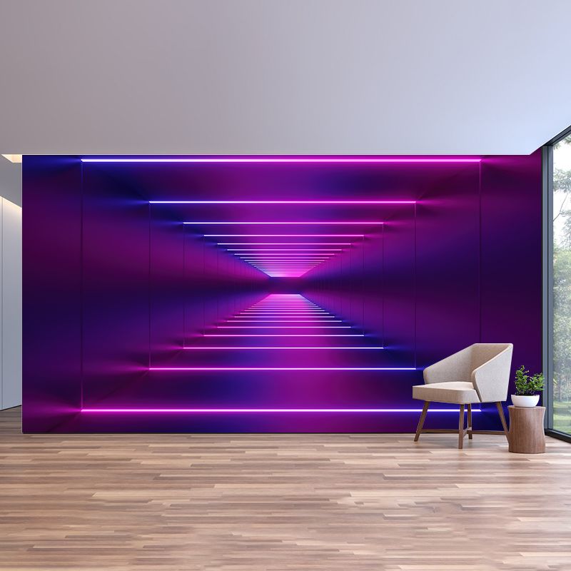 Wallpaper Fantasy Space Extension Mural for Sitting Room, Waterproofing, Made to Measure