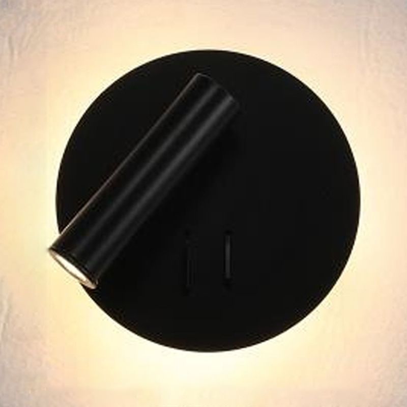 Modern Wall Sconce Simple LED Wall Mount Lamp with Acrylic Shade for Living Room