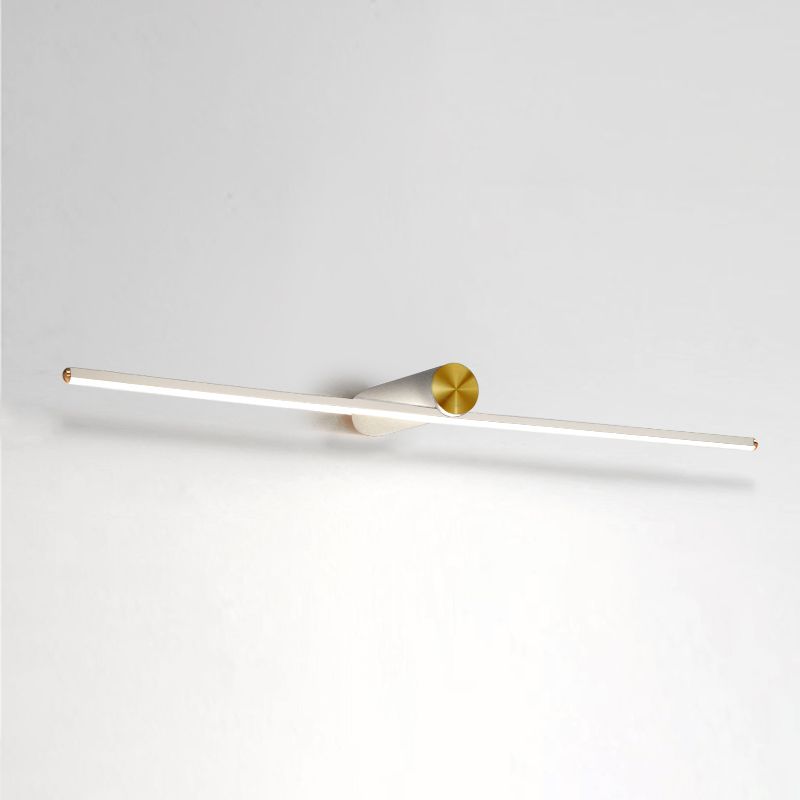 Moderne Spiegel vordere Beleuchtung LED -Wand montiertes Licht mit Silikonschatten